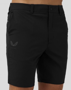 Castore Golf Water-Resistant Shorts Zwart | FP6418723
